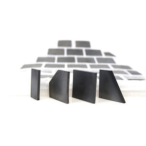 Cerámica de <span class=keywords><strong>Carburo</strong></span> de Boro Resistente a Impactos, Azulejo y Placa Hexagonal B4C, OEM - Product Image 5