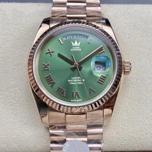 Drioshipping Luxury high quality 40mm stainless steel calendar automatic <b>mechanical</b> men's <b>watch</b> with waterproof feature - Product Image 1