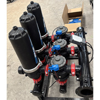 Filtre à disque et à sable à auto-nettoyage 10m³/h pour système d'irrigation goutte à goutte en serre agricole