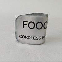 Autocollants 3D personnalisés en relief, étanches, transparents, avec logo surélevé, pour l'image de marque, équipements industriels, appareils électroménagers, adhésif Borjie