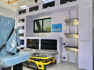 2025 Nouvelle transmission manuelle Diesel 4x4 <span class=keywords><strong>Ambulance</strong></span> Bon <span class=keywords><strong>prix</strong></span> Voiture - Product Image 3