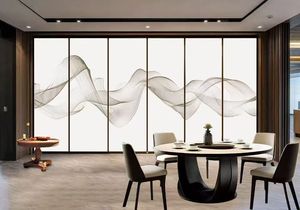 Divisor de Pared Móvil Insonorizado de MDF de la Mejor Calidad con Marco de Aluminio de 100 mm de Espesor para Diseño de Oficina Moderna de Espacio Abierto - Product Image 1