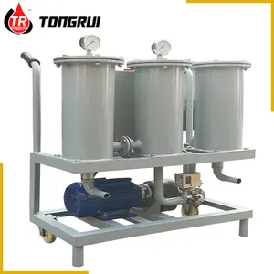 Máquina purificadora de aceite hidráulico portátil, planta de limpieza de aceite usada para eliminar impurezas