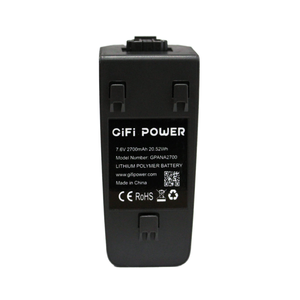 Batteries de <span class=keywords><strong>drone</strong></span> professionnelles Gifi Li-ion ABS 7.6V 2700mAh 20.52Wh, vol intelligent pour <span class=keywords><strong>Parrot</strong></span> <span class=keywords><strong>Anafi</strong></span> - Product Image 1