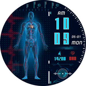 Meilleure montre intelligente ET470 Suivi de la santé Cadran à écran rond non invasif BT Calling Sport Smartwatch - Product Image 5