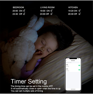 Tuya Nhà Thông Minh Hỗ trợ 1 3 <span class=keywords><strong>gang</strong></span> <span class=keywords><strong>Wifi</strong></span> tường cảm ứng chuyển đổi EU phiên bản không có dây trung tính yêu cầu Alexa Google điều khiển từ xa thiết bị chuyển mạch - Product Image 5