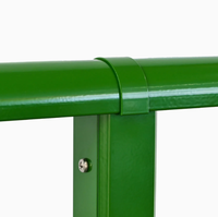 Clôture en aluminium durable pour routes et autoroutes