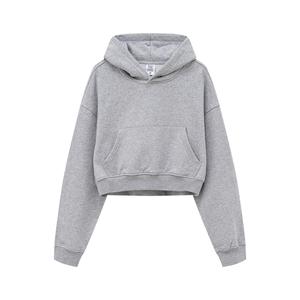 2025 nuovo Design Casual da <span class=keywords><strong>donna</strong></span> felpa con cappuccio all'ingrosso in cotone spugna felpe con cappuccio - Product Image 5