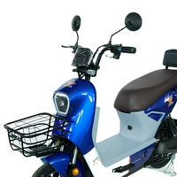 Nouveau vélo électrique 48V 20Ah 800W, 14 pouces, à cadre bas, pour trajets urbains, avec panier avant et siège passager