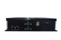 USB Mini POE Computadora industrial Sin ventilador Intel 2. 1/2. 1 Dual Gigabit Ethernet 8x SSD DDR4 Linux OS M.2 Win10 Usado