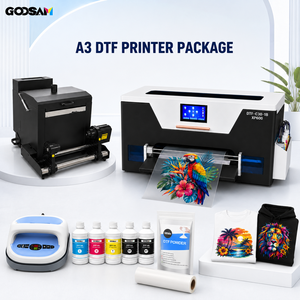 Impresora DTF A3 de Precio de Fábrica, Impresora de Transferencia de Película DTF de Escritorio XP600, Rollo de 30 cm, Totalmente Automática, Multicolor, para Impresión de Camisetas - Product Image 1