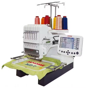 Máquina de Bordar Comercial <span class=keywords><strong>Janome</strong></span> MB-7 con Bordado Gratuito - Product Image 4