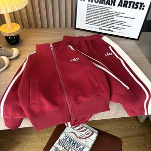 Set <span class=keywords><strong>Sportivo</strong></span> Primaverile e Autunnale alla Moda per Bambini 7-12 Anni, Felpa e Pantaloni Casual per Ragazzi e Ragazze - Product Image 2