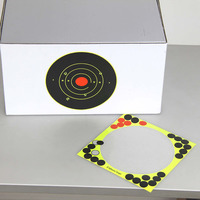 Cibles Splatterburst - Cibles de tir autocollantes de 8 pouces - Fusil - Pistolet - Airsoft - Pistolet à billes - Fusil à air comprimé