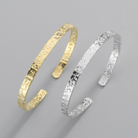 Bracelet épais personnalisé en argent 925 Sterling Fashion adapté aux accessoires de bijoux pour femmes