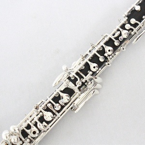 Oboe en <span class=keywords><strong>bois</strong></span> composite, tonalité Do, plaqué argent, système semi-automatique complet de conservatoire, <span class=keywords><strong>bois</strong></span> composite - Product Image 3