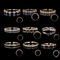 Starsgem Simple Alliance en or jaune 14 carats lisse pour homme et femme, alliance fine pour anniversaire, alliance de mariage, anneaux en or uni pour femmes, soldes