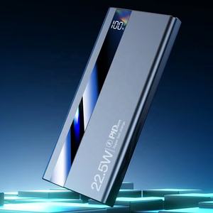 <span class=keywords><strong>Banque</strong></span> d'alimentation tendance avec logo personnalisé, charge rapide, ultra-mince, 22,5 W, grande capacité, 20000 mAh, 30000 mAh - Product Image 1