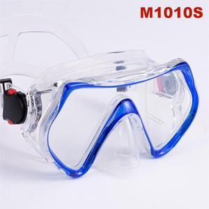 Maschera per adulti a pieno facciale per acque profonde maschera subacquea rotonda con ampia <span class=keywords><strong>vista</strong></span> maschera subacquea a pieno facciale motorizzata - Product Image 3