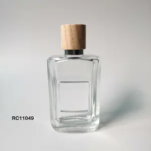 Personalizzati cilindrico di legno tappo per bottiglia di vetro del profumo D27 * 30 MILLIMETRI