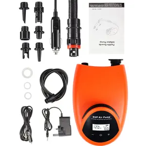 TSP-2040C Electric Stand up Paddle Board Pump with 2500mAh*6 Lithium Battery for Waterplay Surfing Accessories sup board