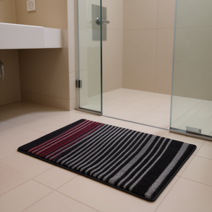 Alfombra Antideslizante de Poliéster Suave de 16x24 Pulgadas para Uso en Baños de Hogares u Hoteles - Product Image 2