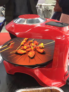 Parrilla Eléctrica Pequeña 3D Infrarroja con Rotación Automática, Parrilla para Asar con Rotación Automática - Product Image 4