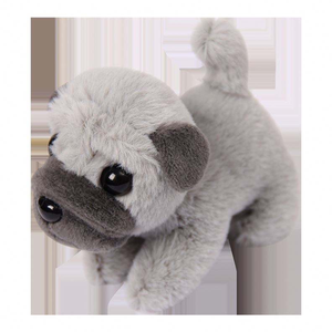Mignon <span class=keywords><strong>Shih</strong></span> Tzu Peluche Chiot Doux Poupée avec Cartable Pendentif Porte-clés Animal En Peluche Jouet - Product Image 3