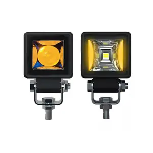 Miniluz LED de trabajo DRL para coche, luces de trabajo para 4x4, todoterreno, SUV, Tractor, UTV, ATV, camiones, 2"