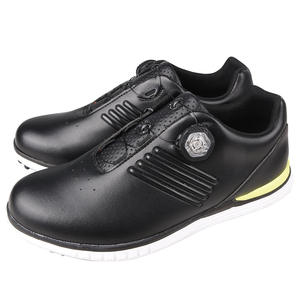 Chaussures de golf respirantes pour hommes Passen, antidérapantes, à boutons, confortables, sans clous, avec semelle en maille caoutchouc/EVA et viscose - Product Image 1