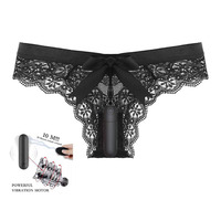 Neue drahtlose Fernbedienung Frauen Spitze Unterwäsche Vibrierende Ei Klitoris Stimulation Höschen Liebe Ei Vibrator für Frauen
