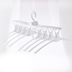 New Product Space Saving <strong>Storage</strong> Drying Racks Multipurpose Foldable Magic Clothes <strong>Hangers</strong> Plastic <strong>Organizer</strong> - Product Image 5