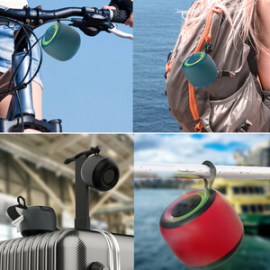 Handfree <span class=keywords><strong>Mini</strong></span> Không Dây Nhỏ Xách Tay Ngoài Trời Máy Tính Để Bàn Loa Cho Xe Đạp Âm Thanh Tùy Chỉnh Thông Minh Có Thể Sạc Lại Âm Nhạc Âm Thanh Máy Nghe Nhạc - Product Image 4