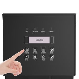 Distributeur de glace entièrement automatique en acier inoxydable BTB avec fonction autonettoyante et contrôle de la température pour usage domestique, hôtelier et commercial - Product Image 4