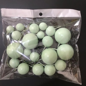 ลูกบอลโฟมสีสันสดใสสำหรับตกแต่งเค้กวันเกิด จากโรงงานผู้ผลิต - Product Image 6