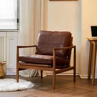 Fauteuil en bois massif de chêne, style rétro, pour salon, chaises de salon modernes, lavables, nouveau style chinois