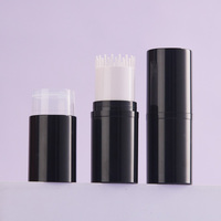 Nouvelle conception de flacons en plastique de 15 g pour huile essentielle, sérum, soin des cheveux avec applicateur de brosse à peigne massante pour le cuir chevelu, emballage cosmétique