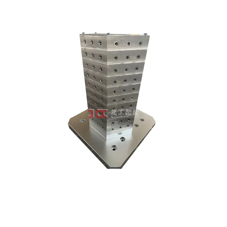 Cast Iron Material HT250 Staging Center Fixture Box Positioning Auxiliary Square Fixture MC Fixture BP37