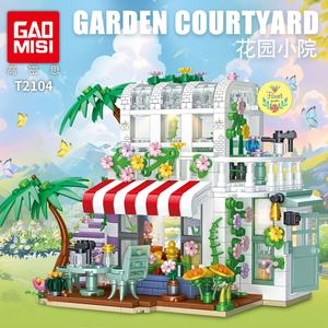 Ensemble de jouets de construction en briques de modèle carré avec lumière LED de jardin de fleurs TikTok, vente chaude, cadeau de Noël - Product Image 6