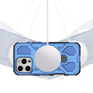 Bán Buôn Bảo Vệ Chống Sốc Armor Trường Hợp Đối Với <span class=keywords><strong>iPhone</strong></span> 17 16 15 Pro Max 360 Xoay Đá Đứng PC + TPU Bìa - Product Image 6