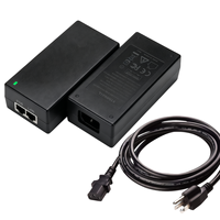 Adaptateur PoE actif Gigabit 60W 48-56V 60W 90W passif 10/100/1000M/2.5Gbps pour caméra IP, injecteur PoE