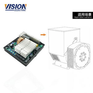 Bộ Phận Máy Phát Điện Không Chổi Than Bộ Điều Chỉnh Điện Áp Tự Động SR7 Máy Phát Điện AVR 1 Pha SR7 SR7-2 - Product Image 5