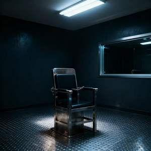 Ghế thẩm vấn bằng thép không gỉ. Thích hợp cho các nhà tù và trung tâm giam giữ. Dùng để giám sát tù nhân. - Product Image 4