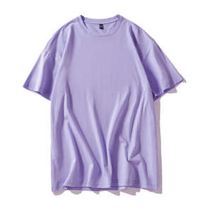 T-shirt 100% coton personnalisé unisexe Streetwear décontracté à manches courtes avec coupe surdimensionnée délavé à l'acide avec technique de bouffée Design vierge - Product Image 6