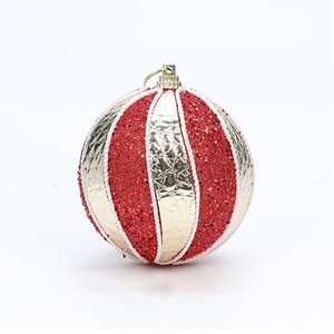 Adornos Navideños Multicolores de 8 cm, Bolas de Espuma Decorativas para Árbol de Navidad - Product Image 3