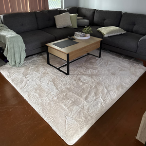 Grosir 3cm tebal busa bulu imitasi karpet Shaggy tanpa penumpahan berbulu Mellow Mat ruang tamu karpet busa memori tikar lantai anak-anak - Product Image 5