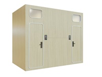 NOUVEAUTÉ Lit double en bois pour hôtel capsule, mobilier d'hôtel capsule, boîte de couchage pour hôtel aéroportuaire