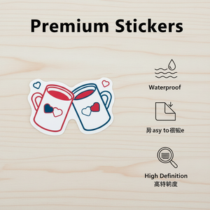 Pegatinas de vinilo personalizables, duraderas, ecológicas, autoadhesivas e impermeables, formas personalizables disponibles, aptas para venta al por mayor. - Product Image 4