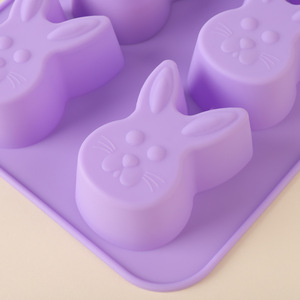 2024 6 uds conejo silicona pastel molde galleta <span class=keywords><strong>arroz</strong></span> pastel fruta pudín comida complementaria hacer molde de Pascua herramientas <span class=keywords><strong>para</strong></span> hornear - Product Image 5