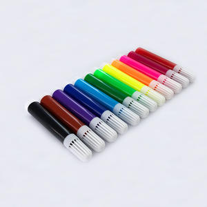 Mini Marcador de Acuarela Portátil, Lavable, con Logotipo Personalizado, para Niños, 12 Colores - Product Image 6